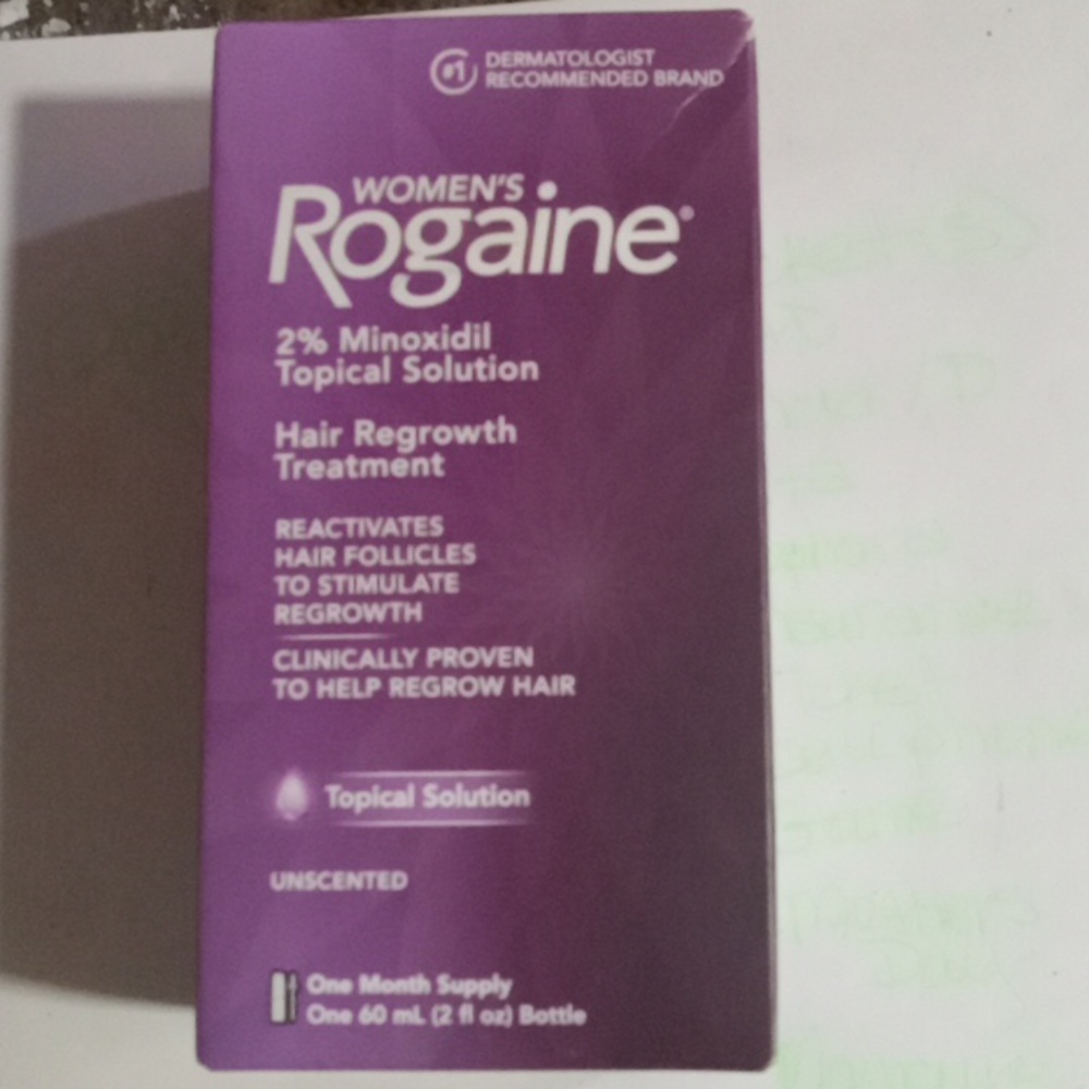 WOMEN'S ROGAINE Minoxidil UNSCENTED TOPICAL SOLUTION
